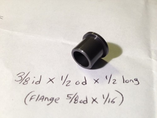 Nylon flange bushing new - nylon,