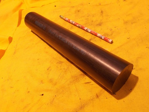 Black nylon rod - 2",